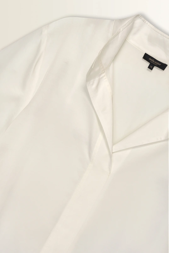 Blouse met opstaande kraag