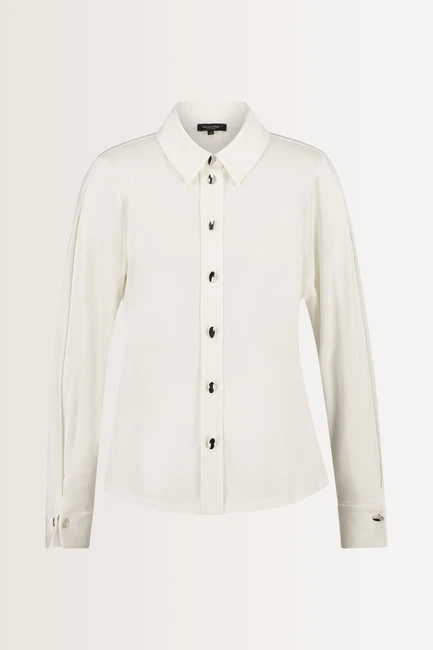 Blouse met plooien