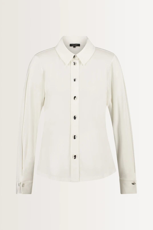 Blouse met plooien
