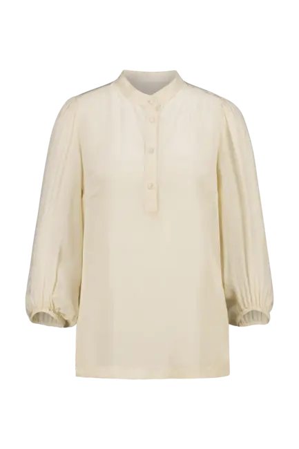 Blouse met pofmouw