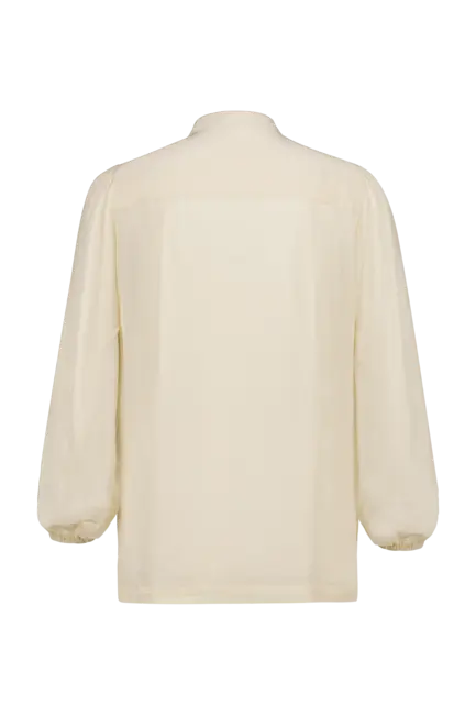Blouse met pofmouw