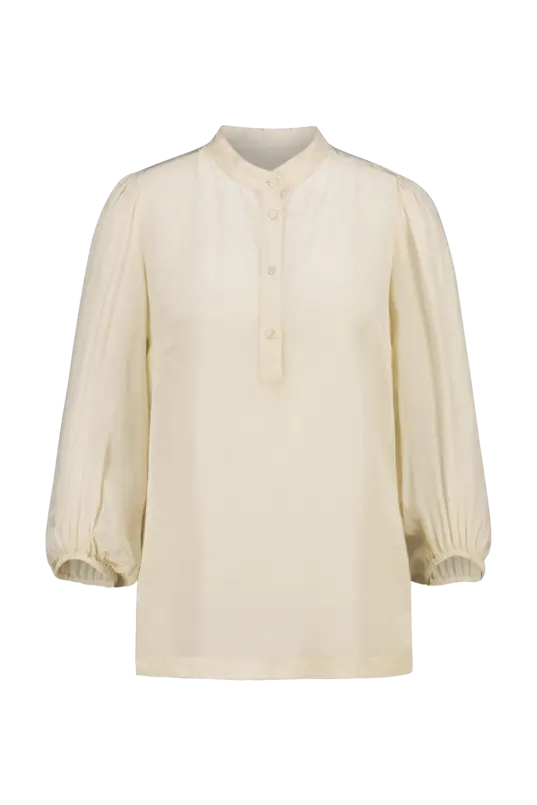 Blouse met pofmouw