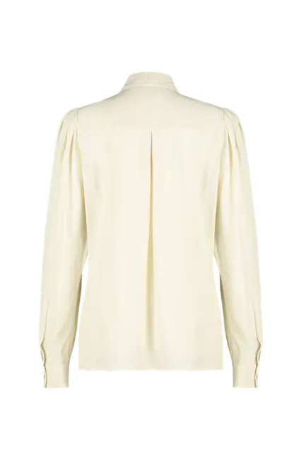 Blouse met pofmouwen