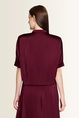 Blouse met satijnglans Vera Mont