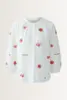 Blouse met speelse borduursels OUI