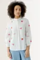 Blouse met speelse borduursels OUI