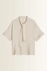 Blouse met strikdetail Marc O’Polo
