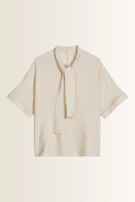 Blouse met strikdetail Marc O’Polo