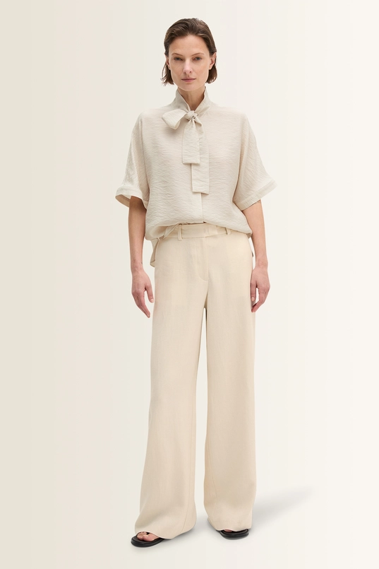 Blouse met strikdetail Marc O’Polo