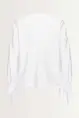 Blouse met strikdetails