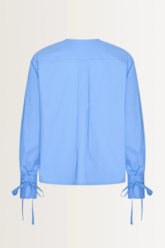 Blouse met strikdetails