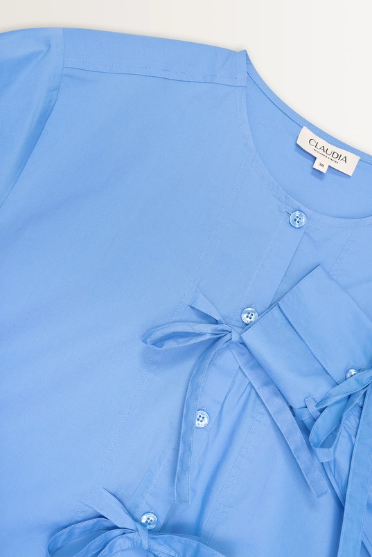 Blouse met strikdetails