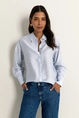 Blouse met subtiele structuur