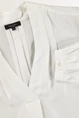 Blouse met subtiele v-hals