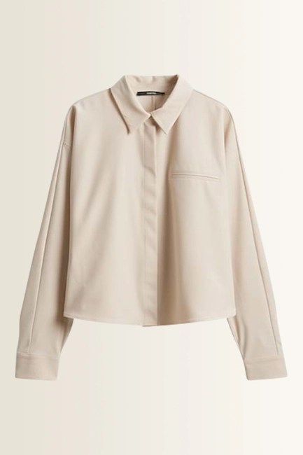 Blouse met twillstructuur Zainori Someday