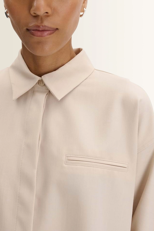 Blouse met twillstructuur Zainori Someday
