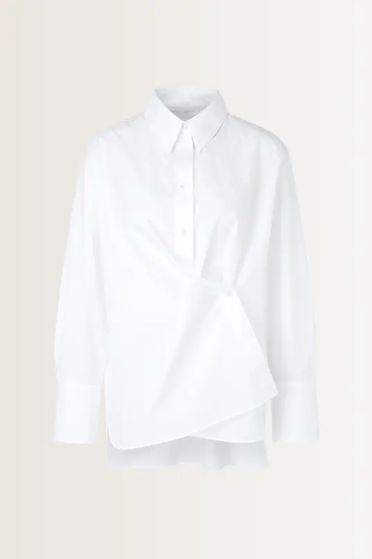 Blouse met wikkel-look Marc Cain