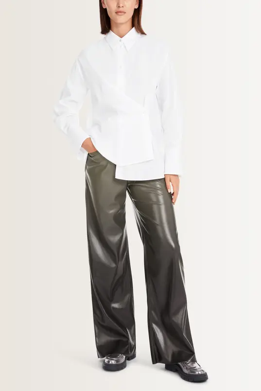Blouse met wikkel-look Marc Cain