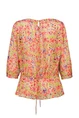 Blouse multicolour print