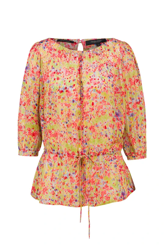 Blouse multicolour print