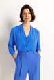 Blouse overslag met rever