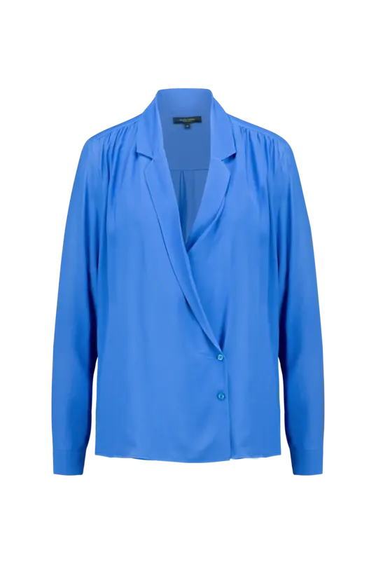 Blouse overslag met rever