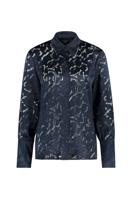 Blouse semi-transparant