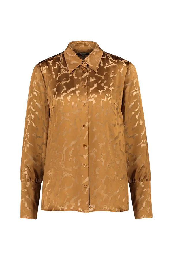 Blouse semi-transparant