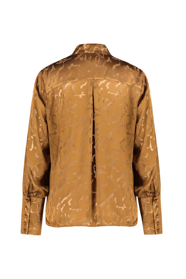 Blouse semi-transparant