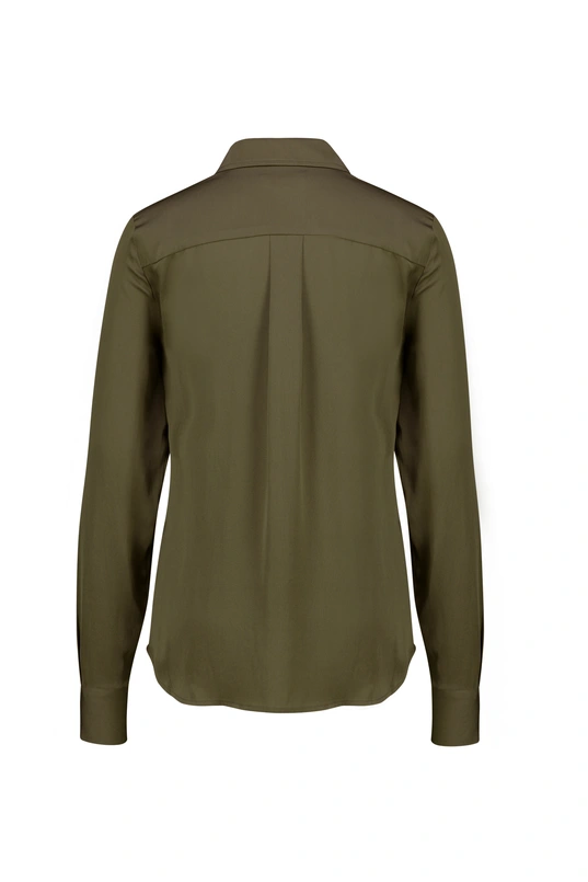 Blouse stretch zijde