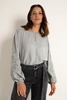 Blouse ton-sur-ton borduurwerk