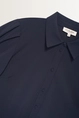 Blouse travelstof pofmouwen