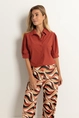 Blouse travelstof