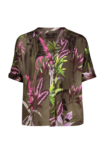 Blouse tropische print