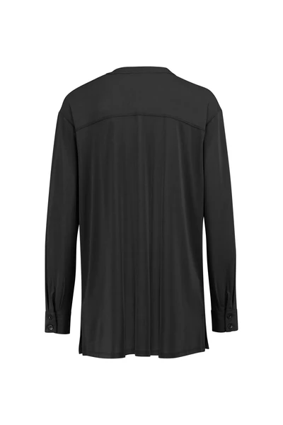 Blouse van crêpejersey