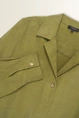 Blouse van glanzend lyocell
