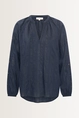 Blouse van seersucker jacquard