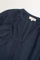 Blouse van seersucker jacquard