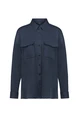 Blouse van stretch zijde