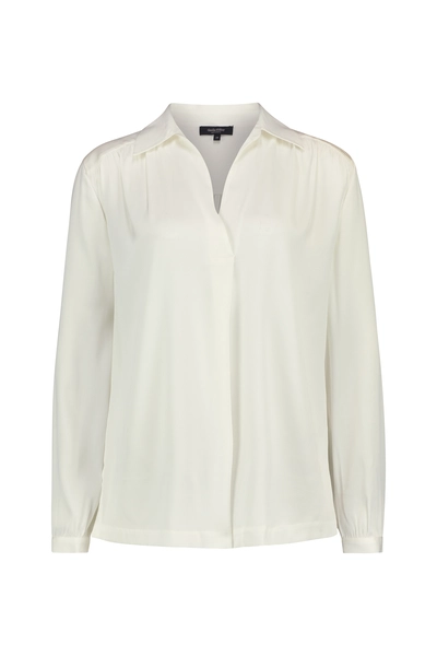 Blouse van stretch zijde