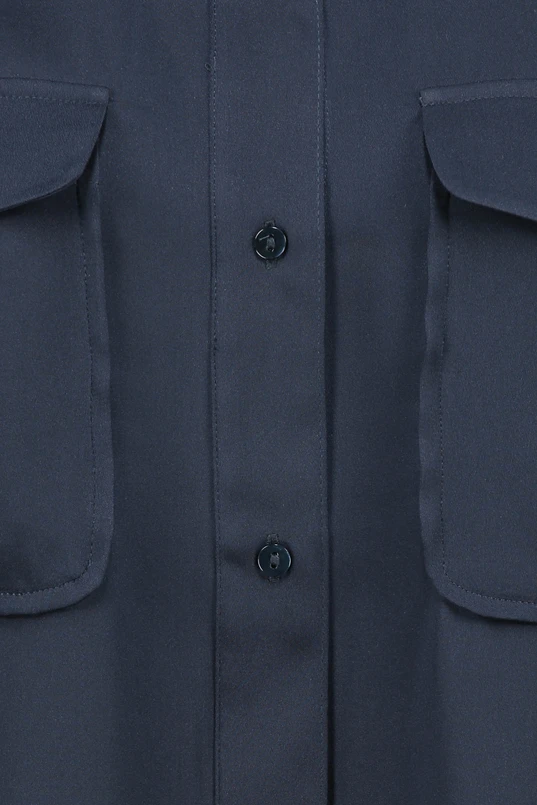 Blouse van stretch zijde