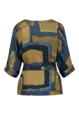 Blouse vlakkenprint