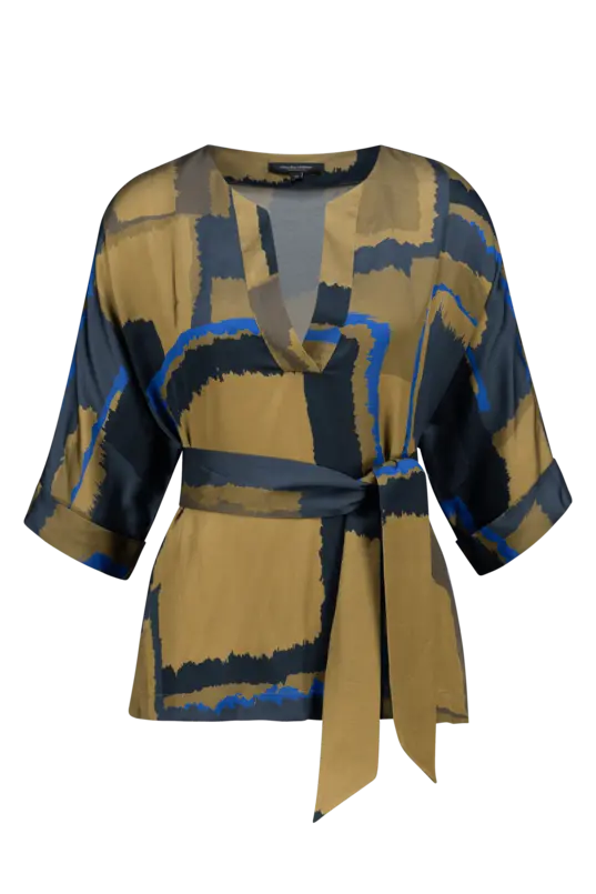 Blouse vlakkenprint
