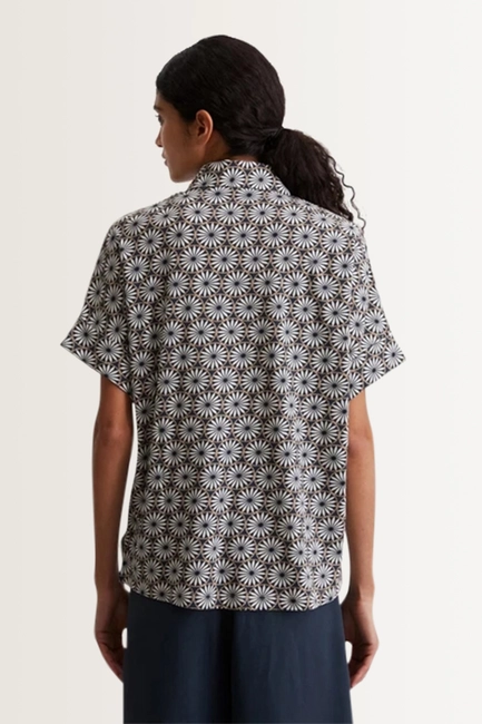 Blouseshirt met all-over print Marc O'Polo