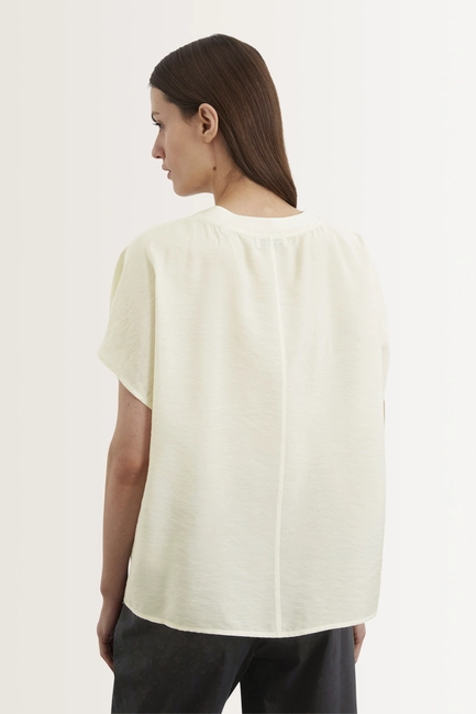 Blouseshirt met crinkle-structuur Marc O'Polo
