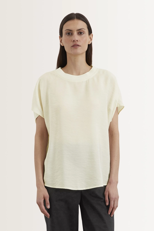 Blouseshirt met crinkle-structuur Marc O'Polo