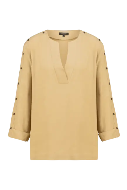 Blousetop knoopdetail
