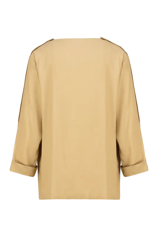 Blousetop knoopdetail