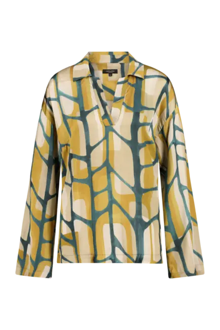 Blousetop met print