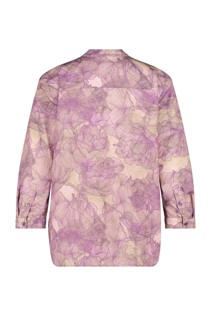 Blousetop met print